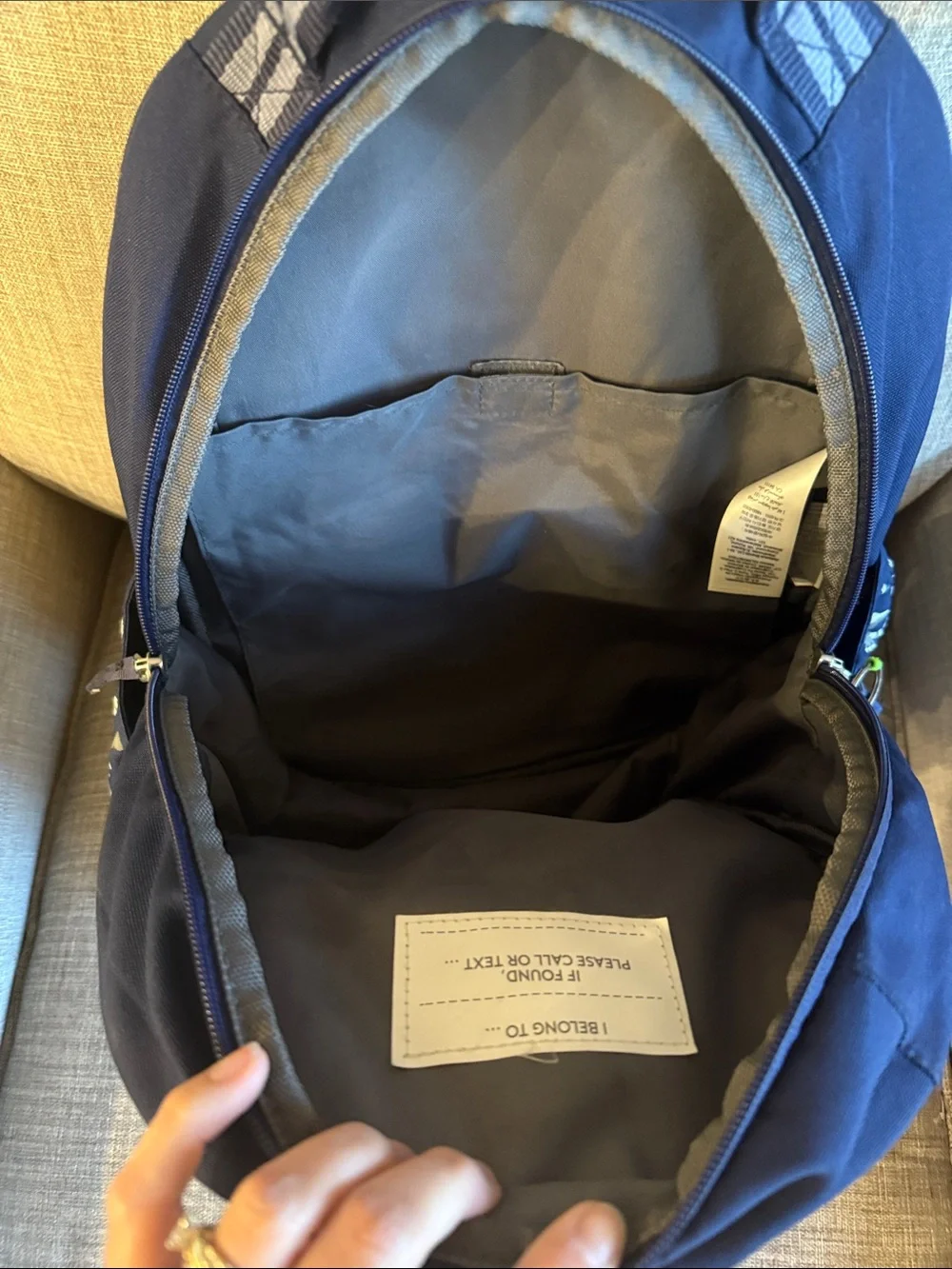 Pottery Barn navy kids
